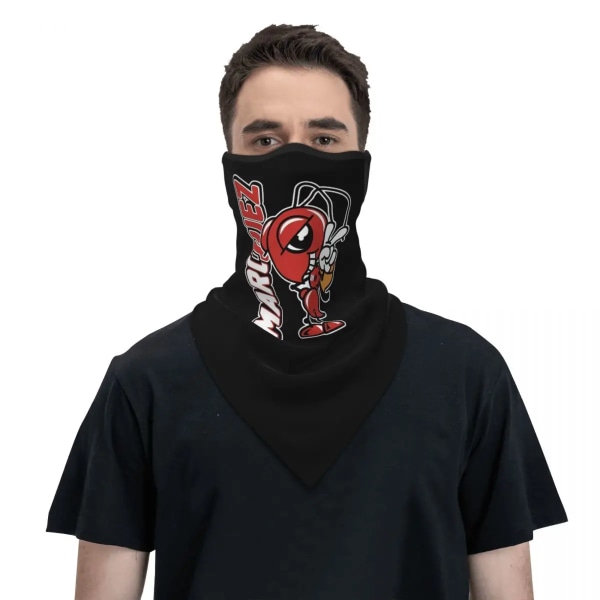 2pcs  Marquez Winter Neck Mask Warmer Men Women Ski Running Tube Scarf Motorcycle Racing Face Bandana Gaiter