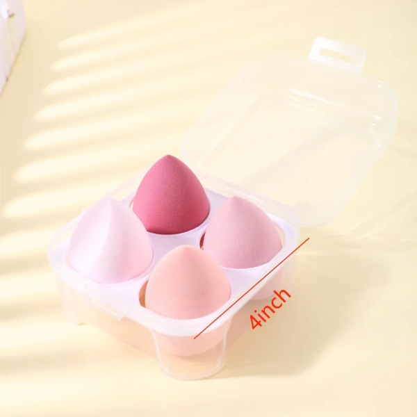 8-piece professional makeup sponge set - wet and dry - perfect for touch up and foundation make-up - including gift box!