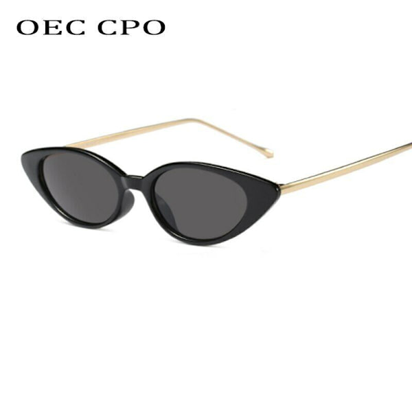 Gafas De Sol Ojo De Gato Para Mujer Anteojos De Moda Peque?a Marca De Lujo UV400