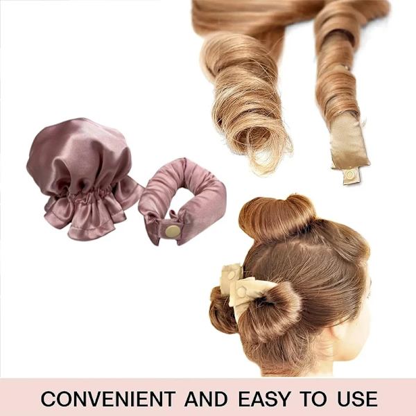 New Heatless Curling Rod No Heat Hair Curler Silk Curls Soft Hair Rollers Sleeping Headband Lazy Hair Curlers Hair Styling Tools