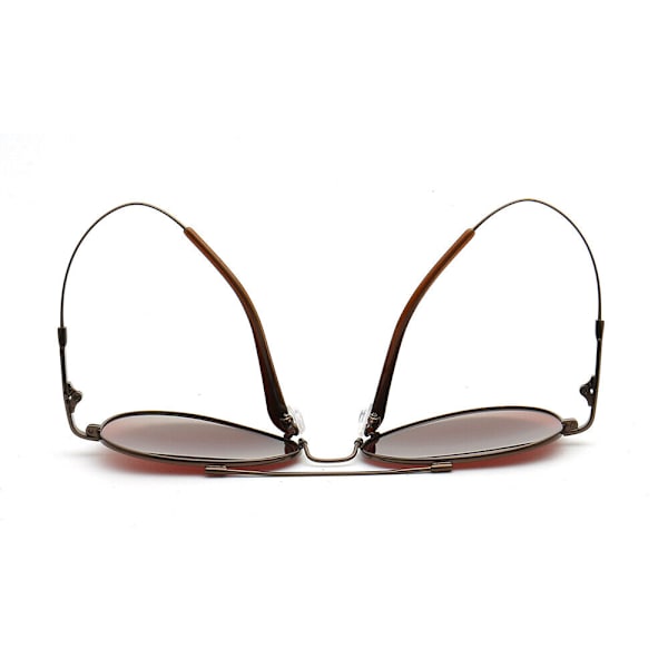 Pilot Memory Metal Polarized Sunglasses Men Women Retro Flexible Bendable UV400