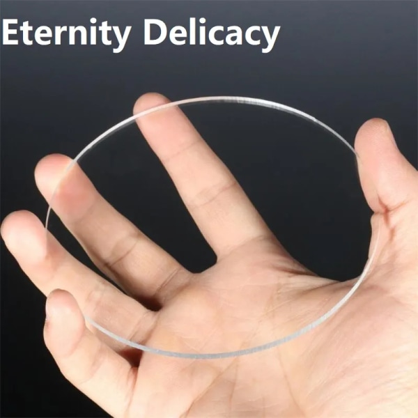 Clear Extruded Acrylic Circle Earrings Acrylic Discs Beads Round For Picture Frames Necklace Diy 6cm 7cm 8cm 9cm 10cm