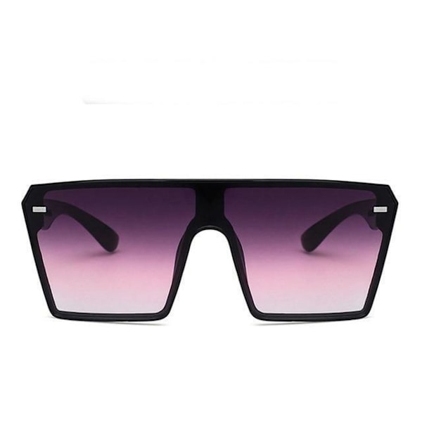 Fashion Oversized Square Sunglasses Retro Gradient Big Frame Sun Glasses Fo