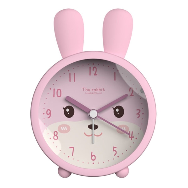 Student Alarm Clock with Light Suitable for Kids and the Elderly No Ticking