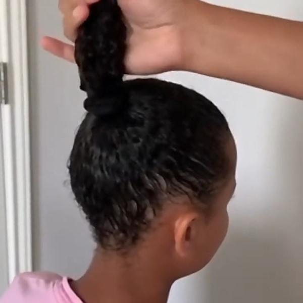 Synthetic Messy Bun Hair piece for Women Elastic Afro Curly Scrunchies Extension