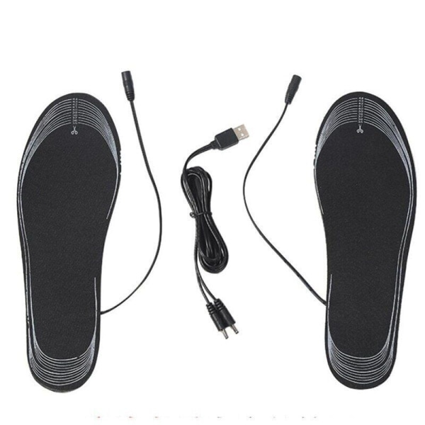 Winter Electric Heated Shoe Insoles Foot Warmer Washable Rechargeable Shoe Pad