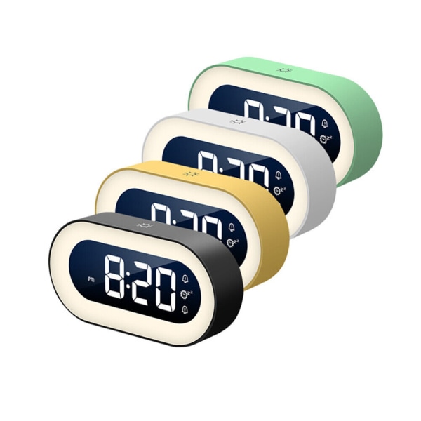 LED alarm clock digital alarm clock electronic clock sleep function USB table clock-