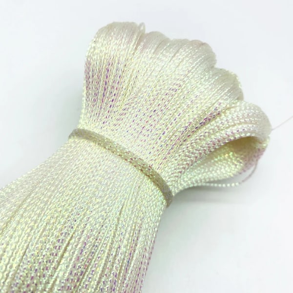 100yards 0.8mm Christmas Decoration Rope Nylon Cord Thread String Rope For Jewelry Making DIY Handmade Braided