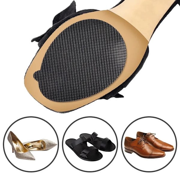 2/10pcs Wear-Resistant Non-Slip Shoes Mat Self-Adhesive Forefoot High Heels Sticker High Heel Sole Protector Rubber Pads Cushion