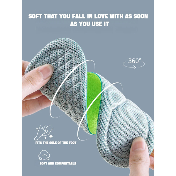 Arch Support Insoles for Feet Memory Foam Non Slip Shoe Pads Plantar Fasciitis Relief Orthopedic Shoes Insole Comfort Inserts