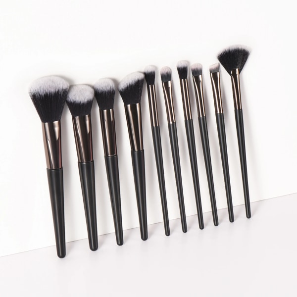 10Pcs Premium Makeup Brushes Set Eye Shadow Foundation Women Cosmetic Powder Blush Blending Beauty Make Up beauty Tool