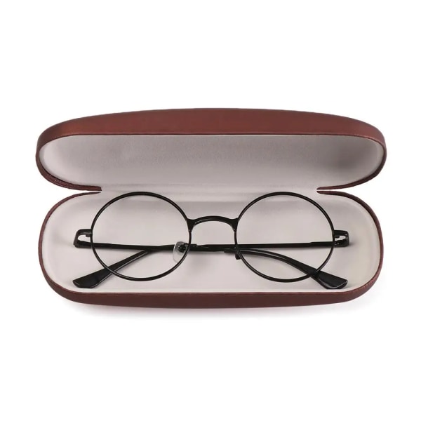 New Fashion Hard Glasses Box Men Women PU Pearlescent Glasses Box Myopia Glasses Case Reading Eyewear Case Eyewear Protector