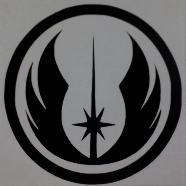 2Pcs/Set Variety of Sci-Fi Characters Vinyl Wall Stickers Imperial Rebel Alliance Logo Decal For Laptop/Phone/Car Decoration