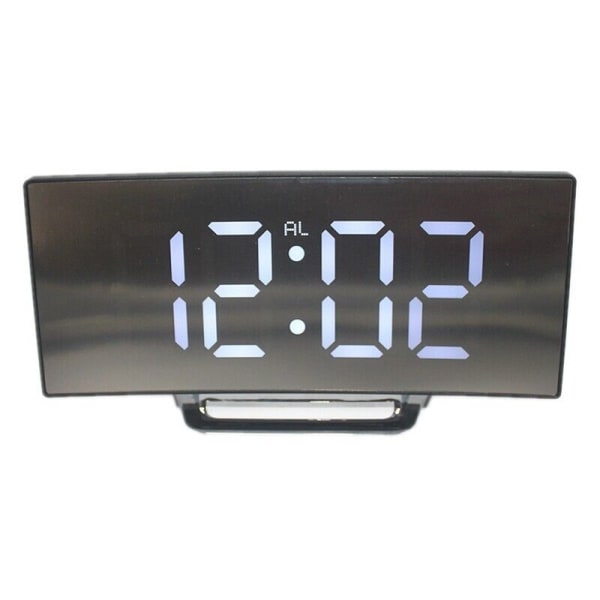 Digital alarm clock LED projection alarm clock temperature alarm USB projector radio clock DE-