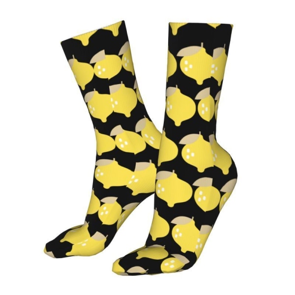 Unisex lemon Socks 3D Colorful Athletic Sport Novelty Socks