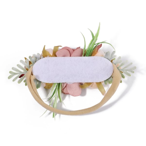 Baby Girl Headband Cute Flower Elastic Hair Band Newborn Head Toddler Headband Headwear Baby Hair Accessories Christmas Gifts