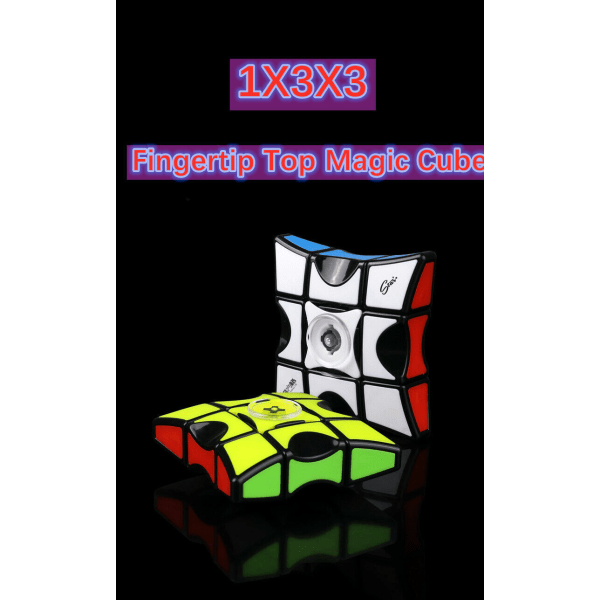 Fingertip Top Puzzle Cube Puzzle Cube Smooth Cube Decompression Toys 1X3X3