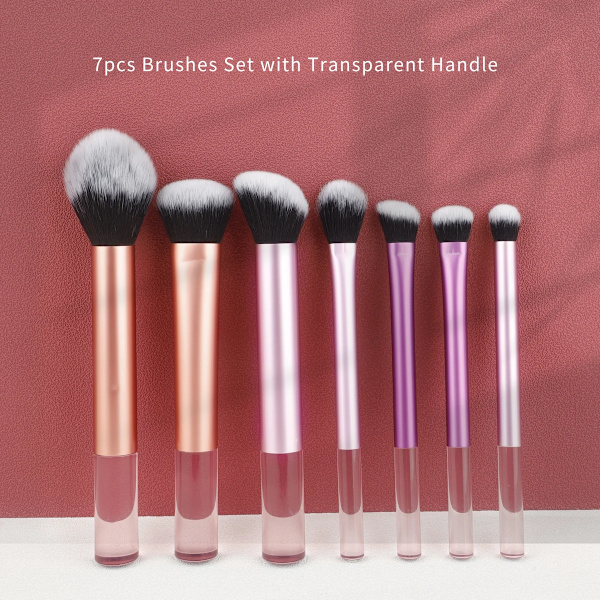 7pcs RT Makeup Brush Blush Brush Foundation Brush Highlight Brush Professional Makeup Kit Makeup Brush Set Beauty Tool