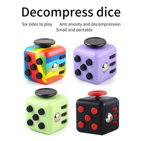 Mini Puzzle Fidget Toy - Stress Relief Dice - Decompression Antistress - Fidgets