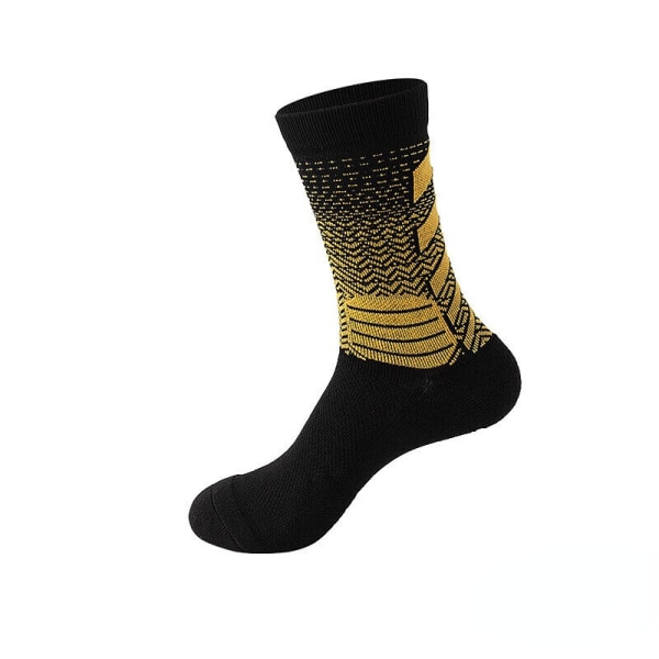 Basketball Socks Athletic Cushion Compression Socks for Men 3 Pairs