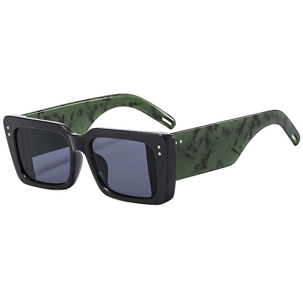 Punk Retro Square Sunglasses Women Vintage UV400 Rivet Eyewear 2023 Sun Glasses