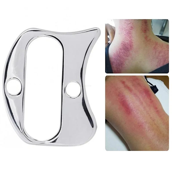 10cmX8cm Gym Iastm Muscle Smart Graston Massage Tool Chiropractor Gua Sha Fascia Physiotherapy Deep Soft Tissue Therapy Device