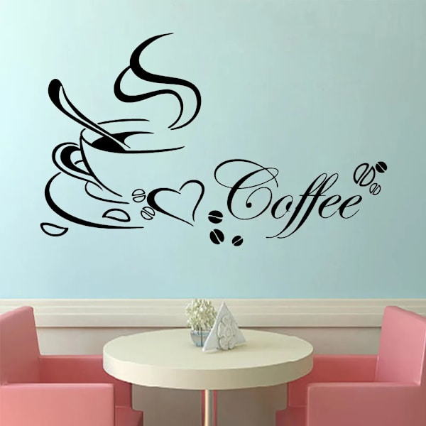 1pc Kitchen Decoration Wall Sticker Modern Fashion Wall Sticker Natural Decoration Vinyl Scratch Proof Waterproof Decal