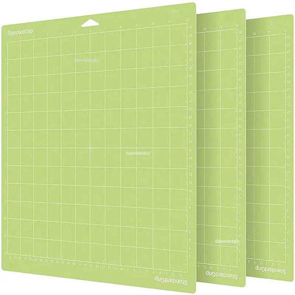 1/3pcs Mixed Color Engraving Machine Base Plate Cutting Mat for Cricut/cameo 4 with Adhesive Pvc Cutting Mats 33x35cm