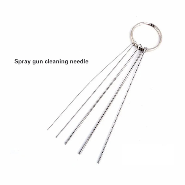 11Pcs/Set Cleaning Repair Tool Kit Airbrush Spray Gun Nozzle Scrape Spray Needle & Brush Set Portable Clean Tools Spray Gun Nozz