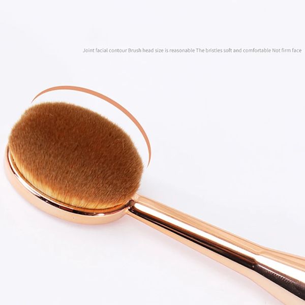 Makeup Brush 2 PCS Toothbrush The New  Makeup Brush Foundation Oval Brushes One Set High End Foundation Brush