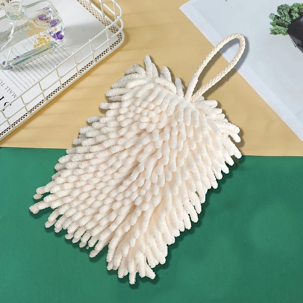Quick DryHand Towels Kitchen Bathroom Hand Towel Ball with Hanging Loop Microfiber Towel Cleaning Cloth Kitchen Towel