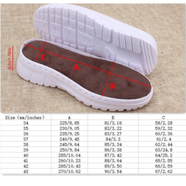 Hand Knitting Casual Rubber Shoes Sole Anti Slip DIY Repair Replacements Insoles