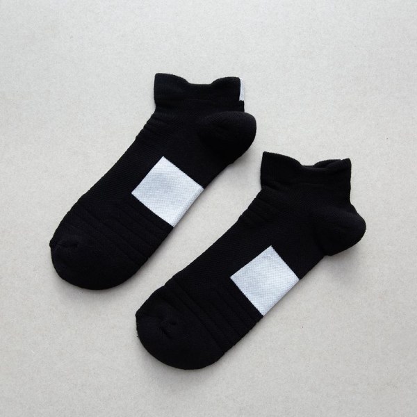 5 Pairs Men's Cotton Terry Thick Sports Socks Outdoor Running Breathable Socks