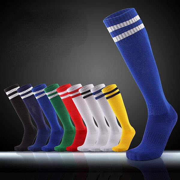 Men's Long Tube Socks Towel Bottom Stripe Warm and Thick Socks