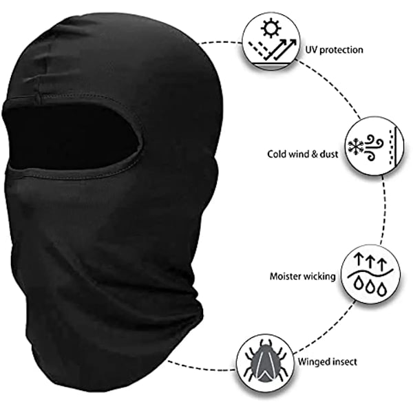 Balaclava Cycling Cap Outdoor UV Protection Caps Ski Masks Breathable Bicycle Hat Men Women Sports and Leisure Motorcycle Hood
