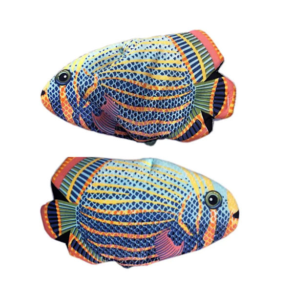 1Pc Colorful Kitchen Glove Oven Mitten Oven Mitt Anti-scalding Fish Shape Non-slip Baking Oven Mitten