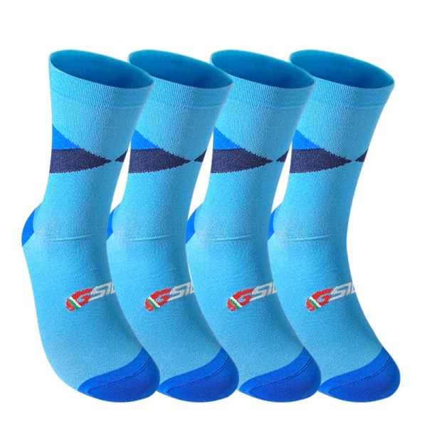 4 pairs Team Cycling Socks Professional Sports Bike Socks High Quality Running Socks Basketball Socks Many Colors