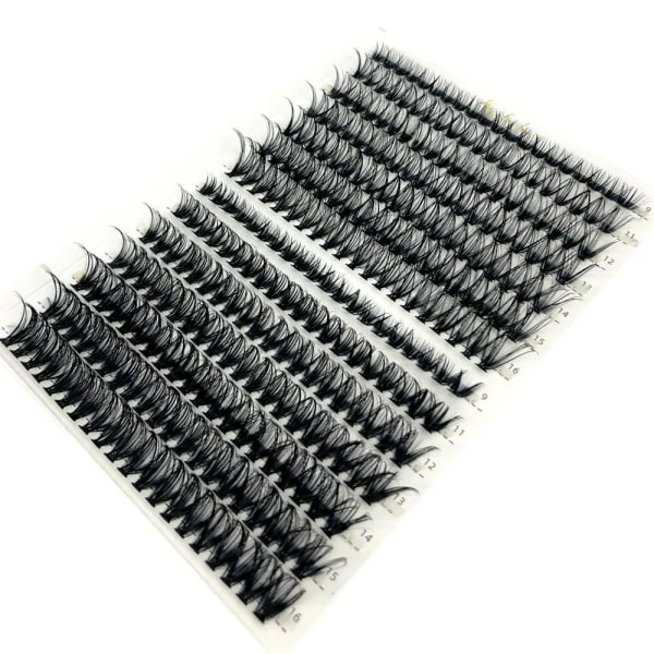 30D 40D 60D 80D Mixed Tray Individual Lashes 3D Russia Volume Eye Lashes Soft Natural Lashes Mink Lash Cluster False Eyelashes