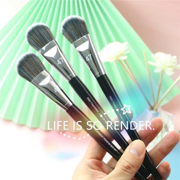 Foundation Blush Flawless Airbrush Precision Powder Contour Makeup Brushes Profession High Quality Synthetic Hair Makeup Tool