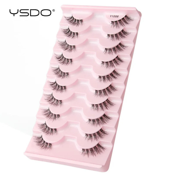 New Half Eyelashes Multipack 3D Mink Eyelashes Natural Long Hair False Lashes 100% Dramatic Thick Cilios Lashes Lifelike