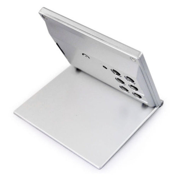 LCD Weather Station Folding Date Desktop Temperature Alarm Clock Multifunction~
