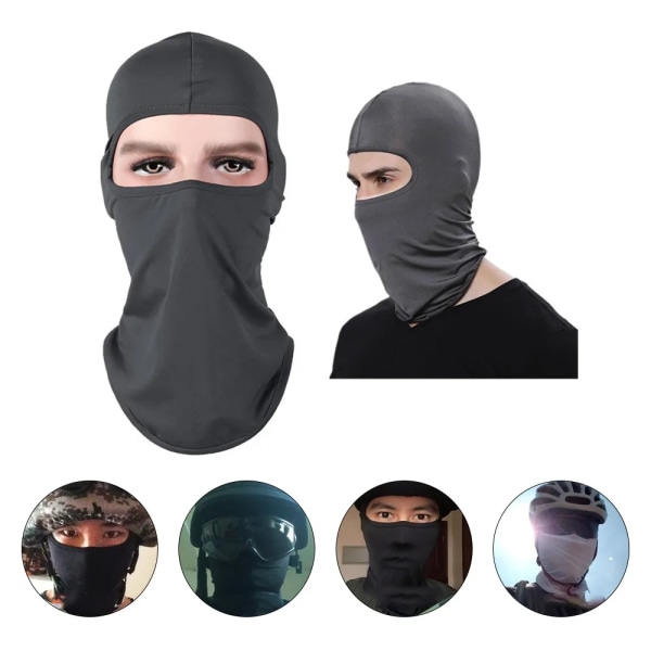 Men'S Cycling  Balaclava Full Face Cover Hat Balaclava Hat Army Tactical Cs Tactical Military Airsoft  Bike Hats Neck Mask
