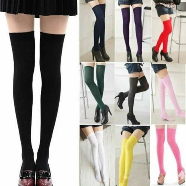 1 Pair Girls Long Over The Knee Thigh High Stockings Children Tights Pantyhose T