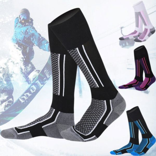 Waterproof Long Warm Breathable Ski Socks Thicken Winter Sports Men Women Child！