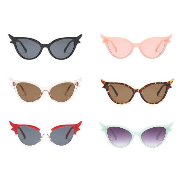 Women Cat Eye Sunglasses Retro Classic Designer Vintage Eyewear UV400 Glasses