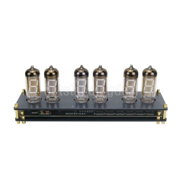 IV11 VFD Clock Fluorescent Tube Clock 6 Colors Light Time Date Temperature os67