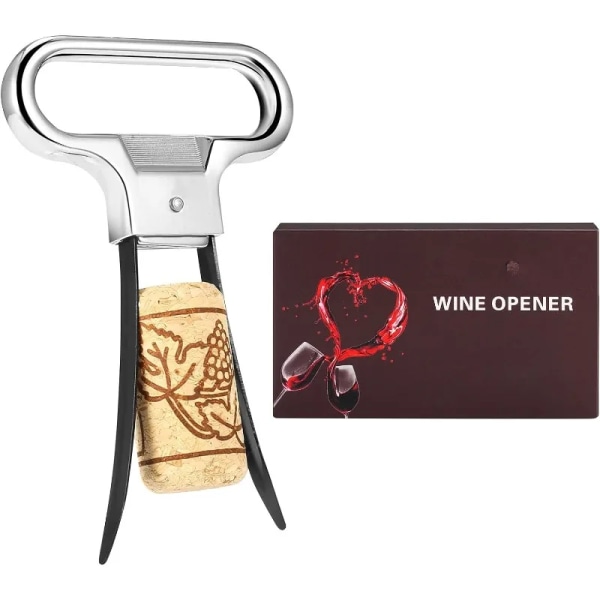 Wine Opener Corkscrew Wine Bottle Opener Two-Prong Cork Puller