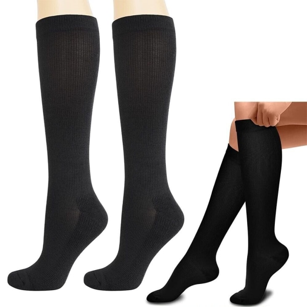 New Unisex Compression best Support Socks Knee Hight Men's Women's