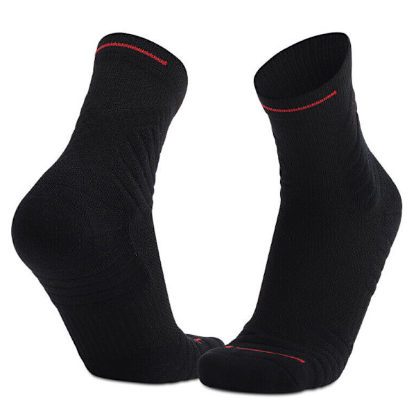 ZONBAILON Athletic Non-slip Socks Training Crew Socks for Basketball Mid Calf