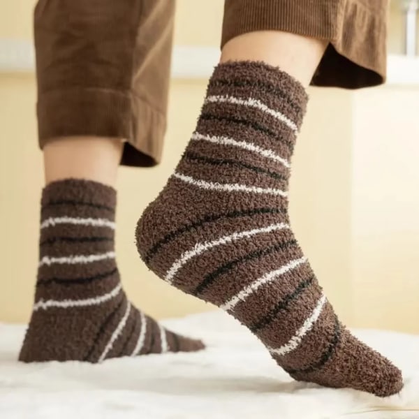 2 Pairs Winter Socks Male Men's Socks Super Thicker Solid Socks Women's Socks Against Cold Snow Terry Socks Winter 2023